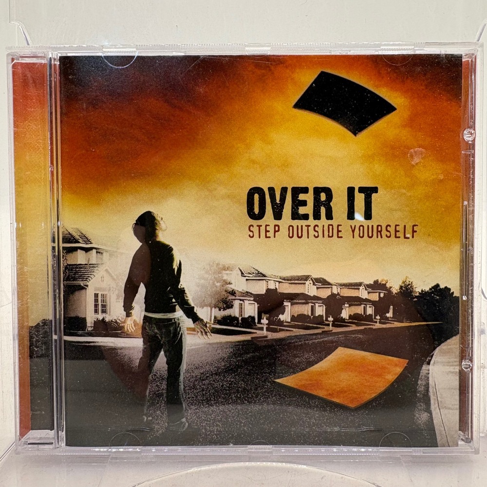Over It Step Outside Yourself CD 2006 Virgin Records Pop Punk Promo Emo Rock